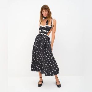 For Love and Lemons Darla Midi Dress